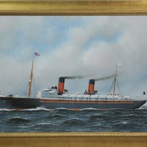 Antonio Jacobsen oil painting, $14,000