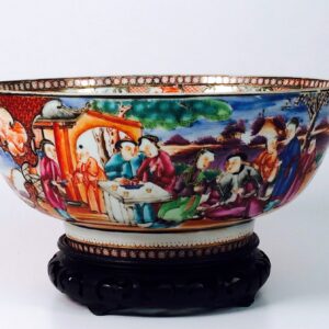 Chinese export Rose Mandarin,bowl, $5000