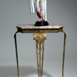 Edgar Brandt console table