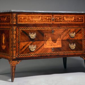 Neo Classical Italian commode, $15,000