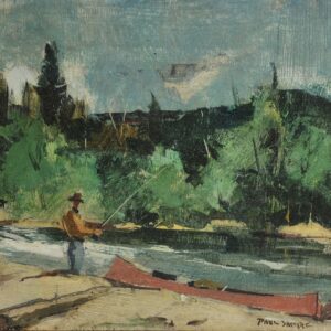 Paul Sample oil, small , $10,000