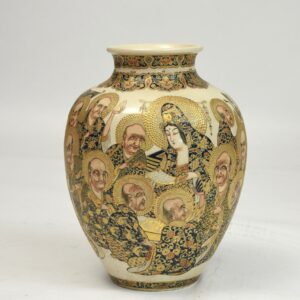 Large Japanese Satsuma vase