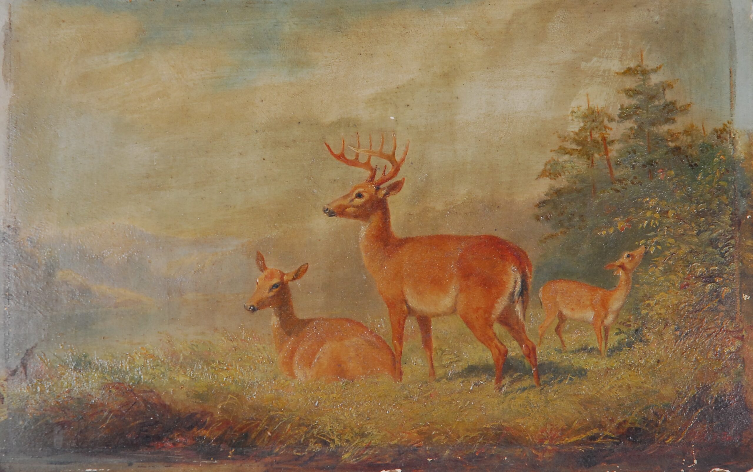 A. F Tait oil painting $12,500