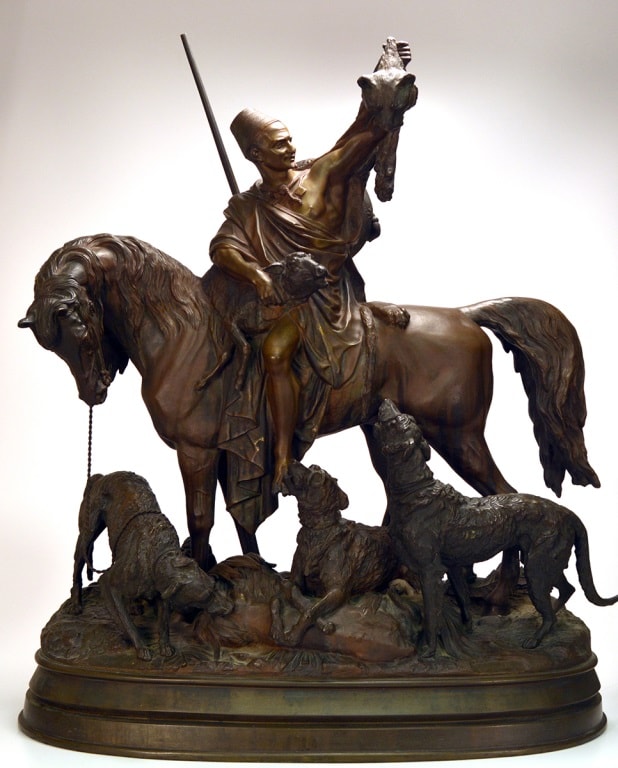 Bronze French-Russian Arthur Waagen, $25,000