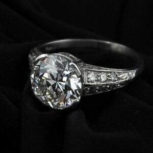 Diamond ring by J.E. Caldwell hammers for $27,000