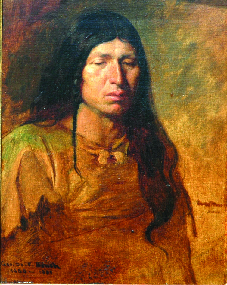 Oil by George De Forest Brush, $110,000