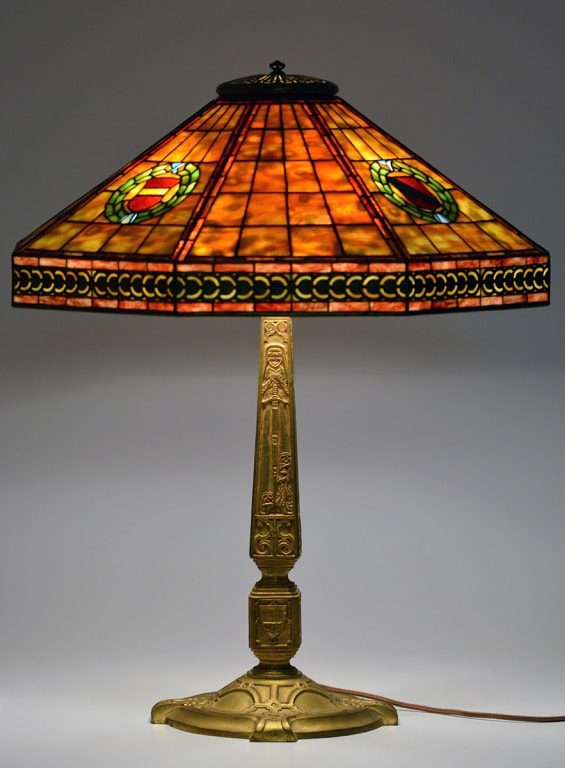 Rare Tiffany Studios lamp, $22,500