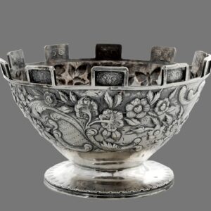 Silver monteith bowl