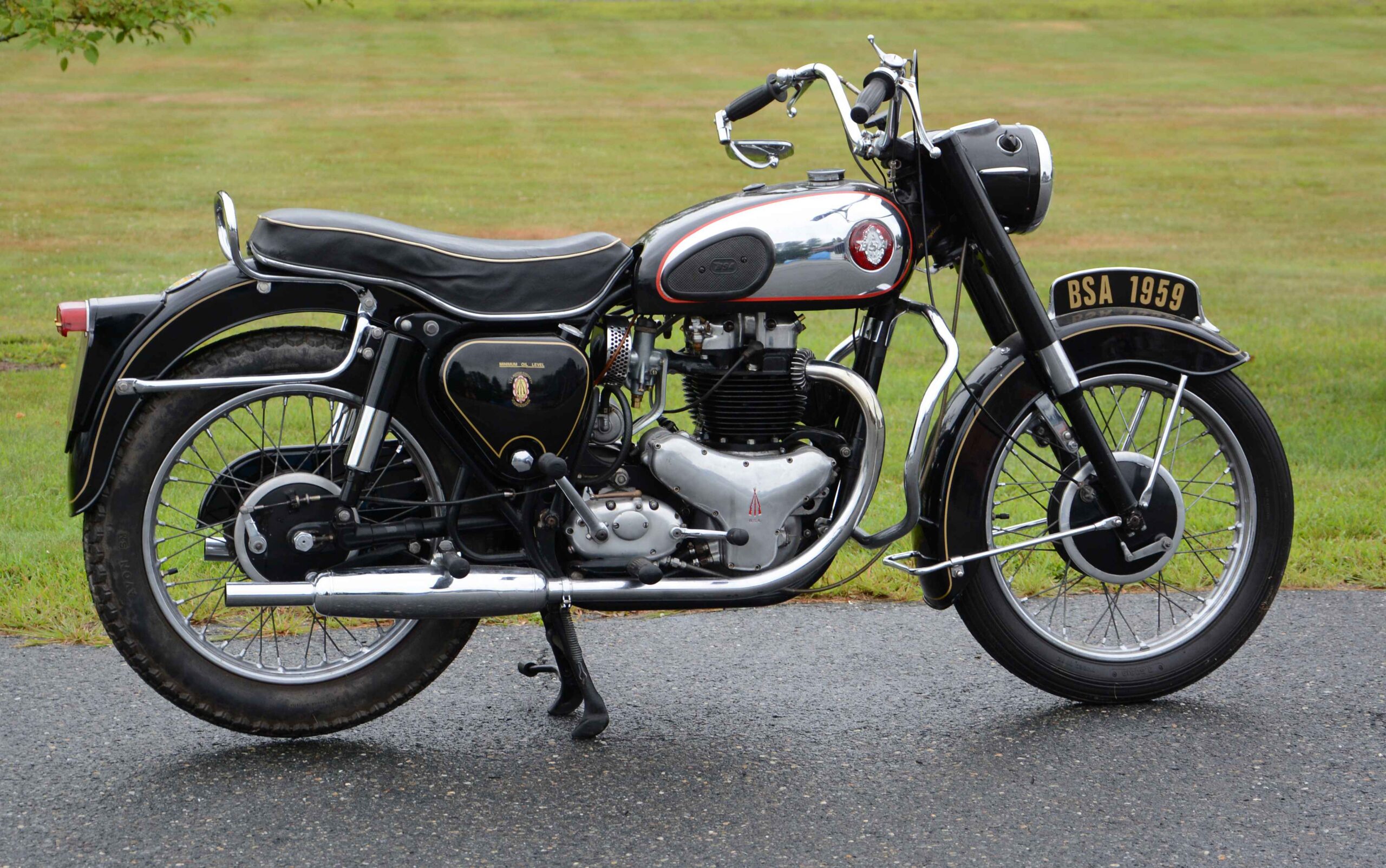 1958 B.S.A. A-10 Golden Flash 650 CC motorcycle