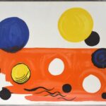 Alexander Calder colored lithograph