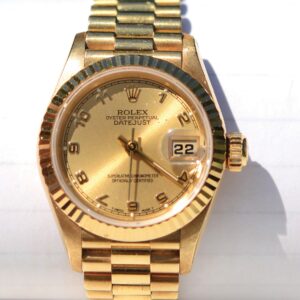 'The Rolex Lady President' in 18kt yellow gold